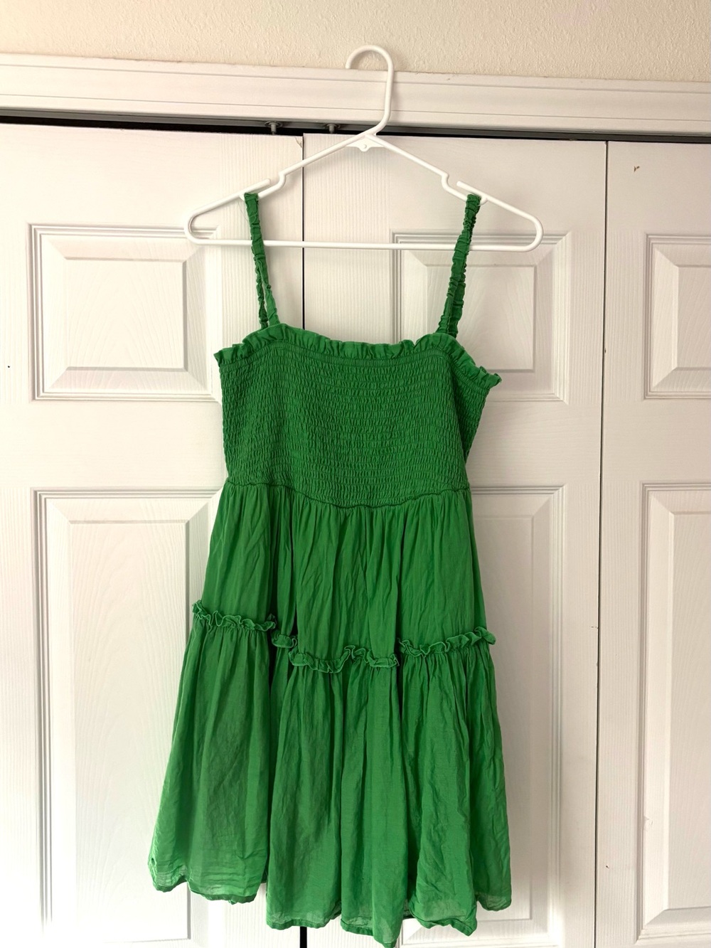 Altar’d State Green Sundress - Smocked Bodice